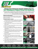 Proper Steering Gear Inspection