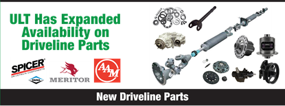 New Driveline Parts